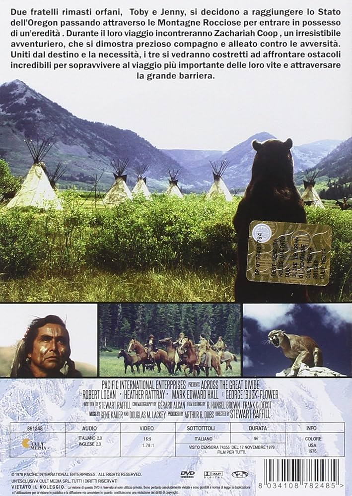 Amazon.com: Across the Great Divide (1976) [ NON-USA FORMAT